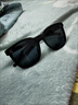 2025款太陽(yáng)鏡夏季防強光圓臉潮開(kāi)車(chē)雨天釣魚(yú) 黑色 曬單實(shí)拍圖