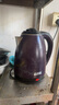 半球（PESKOE） 電水壺食品級不銹鋼自動(dòng)斷電防干燒電熱水壺雙層防燙熱水壺燒水壺 2L 紫色大容量（快速煮水） 曬單實(shí)拍圖