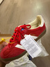 阿迪達斯（adidas）三葉草男女鞋GAZELLE INDOOR低幫休閑鞋IF1808紅白37 曬單實(shí)拍圖