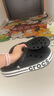 卡駱馳crocs七夕情人節(jié)禮物洞洞鞋貝雅卡駱班輕便耐磨一腳蹬休閑鞋|205089 黑色/白色-066 41 /42(260mm) 曬單實拍圖