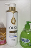 OLAY精華沐浴露全新煙酰胺輕盈水潤500g桂雨玫瑰香含玻尿酸留香男女 曬單實(shí)拍圖
