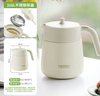 膳魔師保溫壺家用熱水壺大容量泡茶壺暖水壺TCHC 暄白【不銹鋼茶漏】 0.85L 曬單實(shí)拍圖