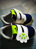 阿迪達斯（adidas）童鞋25秋冬男童寶寶運動(dòng)鞋RUN 70s兒童拼色魔術(shù)貼休閑鞋子JQ4508 曬單實(shí)拍圖