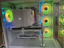 瓦爾基里（VALKYRIE）VK03 WHITE 白色 ATX 游戲電腦臺(tái)式機(jī)箱 支持360水冷 6.2吋觸摸屏 270°海景房 曬單實(shí)拍圖