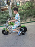 暴風(fēng)騎士?jī)和妱?dòng)車摩托車小哈雷兩輪代步小電摩3-12歲單驅(qū)C12尊享版綠色 曬單實(shí)拍圖