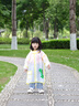 JCZS兒童雨衣雨靴套裝男童2025新款寶寶幼兒園小學(xué)生上學(xué)專(zhuān)用女孩雨鞋 綠色【恐龍雨衣】 S 1件 曬單實(shí)拍圖