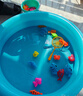斯納恩（Snaen）兒童釣魚玩具磁性釣魚池寶寶戲水撈魚3-6歲男女孩兒童生日禮物 曬單實拍圖