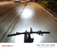 洛克兄弟自行車(chē)燈夜騎強光手電筒TYPE-C充電前燈防雨騎行裝備 RHL1000 曬單實(shí)拍圖