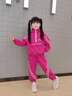 G.DUCKKIDS小黃鴨童裝女童秋裝套裝2025新款兒童女孩春秋季寶寶衛衣運動(dòng)衣服 玫紅色 【春秋款】 130 (建議115-125cm 5.2-7周歲) 曬單實(shí)拍圖