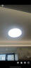 美的（Midea）風扇燈餐廳吊扇燈led臥室燈隱形扇葉遙控三防燈具熟睡風包安裝 曬單實拍圖