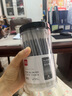得力（deli）拔帽黑色中性筆水筆簽字筆 0.5mm全針管辦公用品 40支/桶33107 曬單實(shí)拍圖