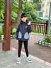 Skechers斯凱奇秋冬新款兒童梭織裥棉連帽外套男女童休閑保暖外套L425K078 碳黑/0018 130 曬單實(shí)拍圖