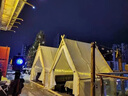 凡皙網(wǎng)紅三角房屋型餐飲燒烤火鍋民宿營(yíng)地露營(yíng)戶(hù)外天臺小屋帳篷 地臺4*4 曬單實(shí)拍圖