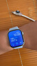 Apple/蘋(píng)果 Watch Series 10 智能手表GPS款46毫米銀色鋁金屬表殼青云色回環(huán)式運動(dòng)表帶MX243CH/B 曬單實(shí)拍圖