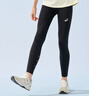 亞瑟士（asics）童裝2025年夏季女童運動(dòng)legging吸濕速干彈力褲332251080321 曬單實(shí)拍圖