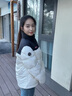鴨鴨（YAYA）時(shí)空道宇系列羽絨服男2025新款情侶裝立領(lǐng)羽絨面包服外套S 青光黑色 L (175) 【適合130-150斤】 曬單實(shí)拍圖