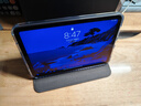 智思慧 適用Apple ipad mini A17Pro保護(hù)套8.3英寸磁吸可拆分旋轉(zhuǎn)透明殼蘋(píng)果平板mini7/6硅膠殼皮套 黑色 曬單實(shí)拍圖
