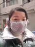 暢印口罩女士秋冬季保暖防寒騎行防風(fēng)帶護耳套二合一加絨加厚防塵面罩 女士灰色 曬單實(shí)拍圖