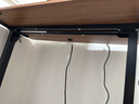 喜米萊【熱賣款式】電動(dòng)升降桌電腦電競(jìng)桌臺(tái)式學(xué)習(xí)書桌實(shí)木辦公直播桌子 【單電機(jī)】胡桃色+黑腿18mm桌面 長(zhǎng)120寬60高75cm 曬單實(shí)拍圖