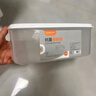 佳幫手冰箱保鮮盒食品級抗菌收納盒密封水果蔬菜冷凍盒1500ml3只裝 曬單實拍圖