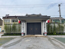 千岳戶(hù)外防水中式大門(mén)屋檐吊燈庭院宮廷涼亭過(guò)道長(zhǎng)廊連廊陽(yáng)臺(tái)室外燈具 吉祥燈籠/33cm/紅燈罩+古銅色框 曬單實(shí)拍圖