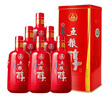 五糧液股份 五糧醇紅淡雅鐵盒濃香型白酒50度500mL*6瓶整箱原箱結婚喜宴 曬單實(shí)拍圖