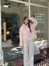 Teenie Weenie小熊女裝羽絨服2025冬季新款清新少女感保暖帶帽外套 粉色 S 曬單實(shí)拍圖