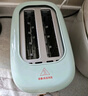 小熊（Bear）面包機 烤面包片機烤吐司機多士爐家用全自動(dòng)早餐機三明治2片輕食機50s速烤DSL-N02C5 曬單實(shí)拍圖