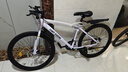 GDTR自行車(chē)成人用山地車(chē)公路賽車(chē)單車(chē)變速超輕越野中學(xué)生青少年腳踏車(chē) 高配版-輻條輪-白色 26寸21速 曬單實(shí)拍圖