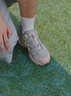 亞瑟士ASICS女子耐磨透氣跑步鞋 GEL-SONOMA FE   灰色/粉色 39 曬單實拍圖