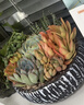 穗桓（SUIHUAN）多肉植物組合套餐含盆帶土栽種好成品發(fā)貨辦公桌陽臺盆栽花卉 條紋水泥盆 - 黑盆 組合 栽好 曬單實拍圖