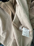 Basic House/百家好撞色拼接假兩件新品連衣裙夏季新款氣質(zhì)圓領(lǐng)中長(cháng)裙 灰綠拼褐色 XL 曬單實(shí)拍圖