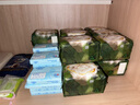 babycare面膜柔巾嬰兒山茶新生柔超柔乳霜巾一次性洗臉巾綿柔巾 80抽*8包 曬單實(shí)拍圖
