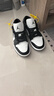 耐克NIKE七夕情人節(jié)禮物女熊貓AJ 1JORDAN 1運動鞋DC0774-101黑白37.5 曬單實拍圖