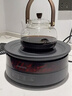 GLASSLOCK圍爐煮茶器具電陶爐煮茶爐專用煮茶器三件套裝家用辦公室用泡茶蒸茶煮茶仿真火焰全玻璃茶爐 【國補】雅灰款-送烤網(wǎng)和茶壺 曬單實拍圖