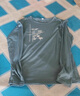 唐號(hào)（tanghao）秋季長(zhǎng)袖男T恤干活穿的衣服T恤工地上班勞保汽修工作服薄款上衣裝 長(zhǎng)袖-竹花黑+竹花白 XL 曬單實(shí)拍圖