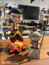銅師傅正版授權《哪吒之魔童鬧?！凡宥的倪?銅擺件哪吒周邊 曬單實(shí)拍圖