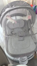 Trimigo（泰美高）電動(dòng)?jì)雰簱u搖椅哄娃神器嬰兒搖籃新生兒見面禮滿月禮哄睡嬰兒搖椅 寶寶搖搖椅見面禮滿月禮物嬰兒用品禮品 【蚊帳+餐盤+玩偶+頭枕+藍(lán)牙音樂】 曬單實(shí)拍圖