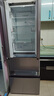 美的（Midea）417法式多門(mén)四開(kāi)門(mén)60cm超薄零嵌入式雙變頻小戶(hù)型無(wú)霜家用電冰箱 MR-417WFPE 流蘇銀 國(guó)家補(bǔ)貼20% 曬單實(shí)拍圖