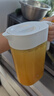 米家冷水壺塑料食品級涼水壺大容量涼水杯耐高溫果汁飲料桶  曬單實(shí)拍圖