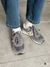 NEW BALANCE NB574官方男鞋女鞋情侶鞋夏季透氣網(wǎng)鞋拼接復古潮流休閑運動(dòng)鞋 灰色 U574UL2 39.5 腳長(cháng)24.5 曬單實(shí)拍圖