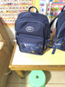 卡拉羊1-3-6年級(jí)小學(xué)生減負(fù)書包幼升小男女大容量?jī)和p肩包背包TX5216 20L丨藏青（1-4年級(jí)）無背負(fù) 曬單實(shí)拍圖