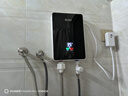 美的多采即熱式電熱水器電家用小型恒溫速熱衛生間過(guò)水熱洗澡免儲水 5500W 【漏保升級款】+上門(mén)安裝 曬單實(shí)拍圖
