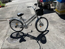 飛鴿（FLYING PIGEON）自行車(chē)成人通勤車(chē)自行車(chē)學(xué)生單車(chē)成人自行車(chē)通勤自行車(chē)城市公路車(chē) 標配銀|單速+雙碟剎+充氣胎+禮包 24寸|身高150-170cm 曬單實(shí)拍圖