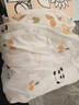 貝瑞加（Babyprints）嬰兒連體衣2件裝純棉寶寶衣服新生兒柔軟內衣透氣爬服薄款 黃59 曬單實(shí)拍圖