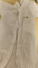 婧麒嬰兒衣服夏季薄款新生寶寶提花連體衣純棉空調服爬服夏裝單件 小鯨魚(yú)白 73cm 曬單實(shí)拍圖