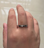 CRD克徠帝【現貨閃發(fā)】恒星鉆石情侶款對戒婚戒結婚訂婚鉑金K金鉆戒 PT950鉑金男戒 共約6分 曬單實(shí)拍圖