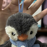 Jellycat花生企鵝圣誕掛飾毛絨玩偶掛飾禮物公仔2025圣誕新品送禮生日禮物 灰色 One Size 曬單實(shí)拍圖