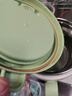 旗豐中小學(xué)生飯盒不銹鋼泡面碗316食品級帶蓋餐具盒兒童學(xué)校用可瀝水 大號綠色1.3L+折疊筷勺+保溫袋 曬單實(shí)拍圖