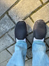 斯凱奇（Skechers）男鞋秋季舒適一腳蹬休閑鞋輕便健步中老年百搭防滑運動(dòng)鞋 54609-海軍藍色/灰色/NVGY 43.5 曬單實(shí)拍圖